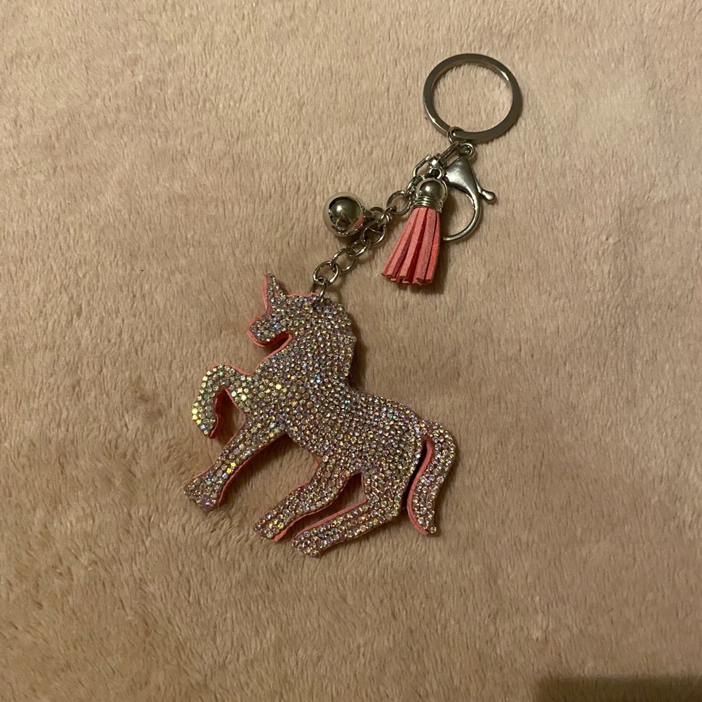 NWOT unicorn keychain